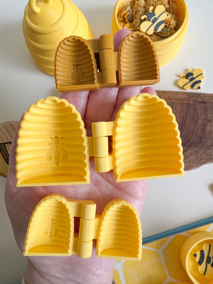 Busy Beehive Bio Mold, 3D-printed for Sensory Play (S, M, L)