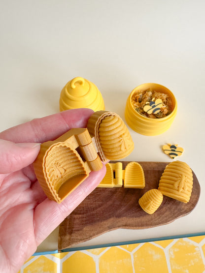 Busy Beehive Bio Mold, 3D-printed for Sensory Play (S, M, L)