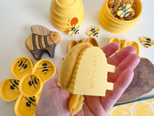 Load image into Gallery viewer, Busy Beehive Bio Mold, 3D-printed for Sensory Play (S, M, L)
