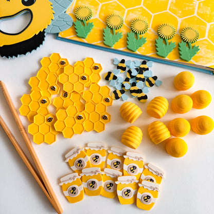 Bee-Themed Loose Parts Collection by WooBeWee