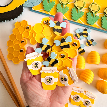 Bee-Themed Loose Parts Collection by WooBeWee