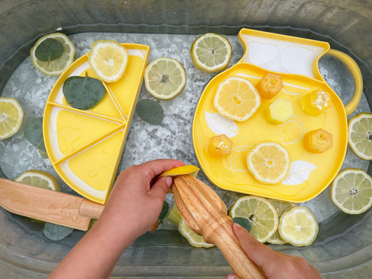 Lemon-ade Bio Trays for Sensory Play