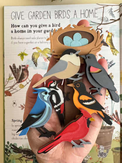 Bird-Themed Sensory and Learning Counters