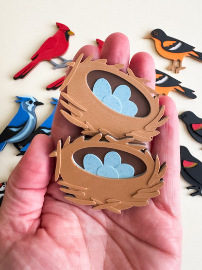 Bird-Themed Sensory and Learning Counters