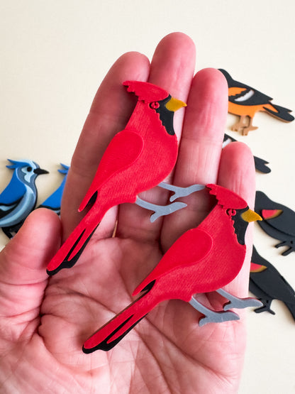 Bird-Themed Sensory and Learning Counters
