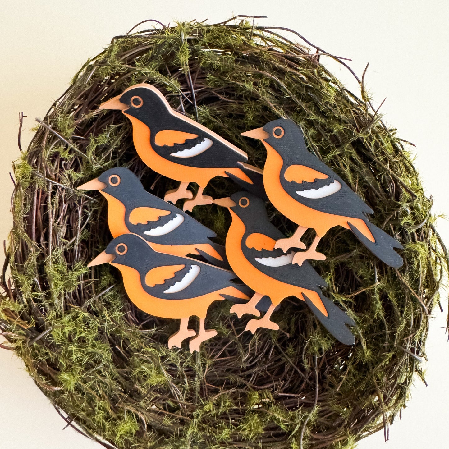Bird-Themed Sensory and Learning Counters
