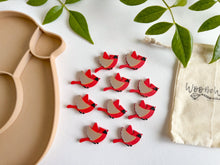 Load image into Gallery viewer, Bird-themed Math Counters set of 10

