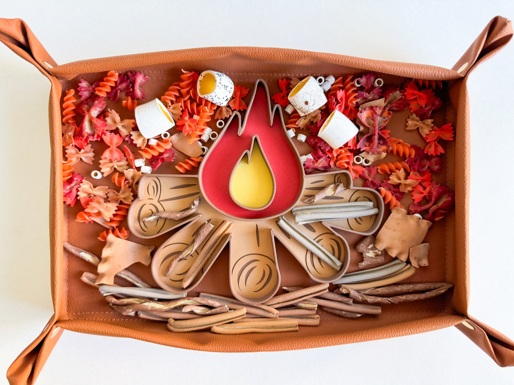 Bonfire Bio Sensory Play Tray