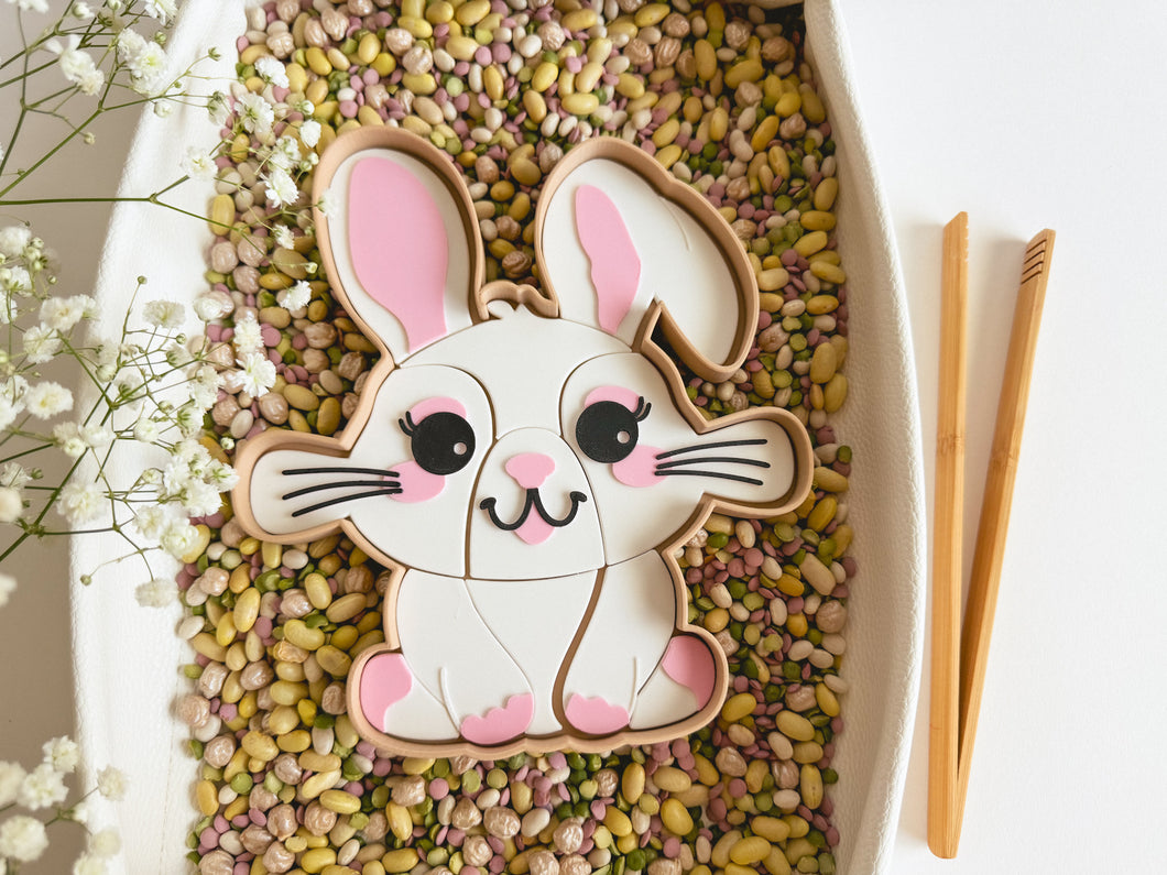 Bunny Puzzle Bio Play Tray