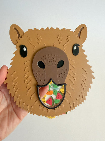 Feed Cappy the Hungry Capybara Sensory Adventure by WooBeWee™