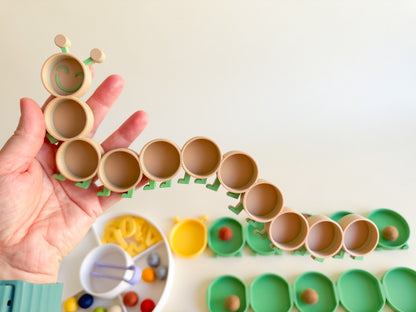 Caterpillar Counting Sensory Collection