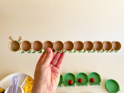 Caterpillar Counting Sensory Collection