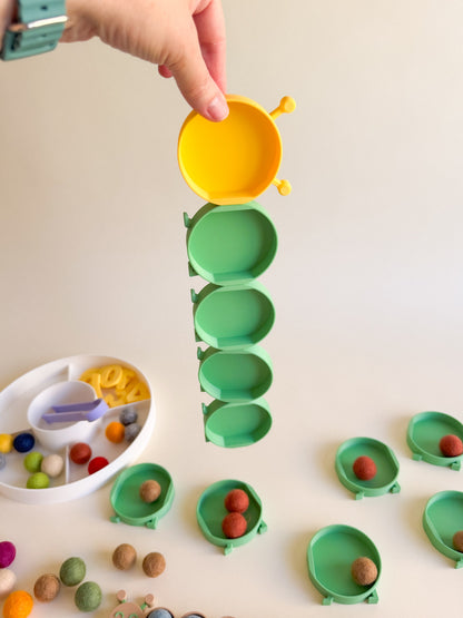Caterpillar Counting Sensory Collection