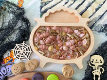 Load image into Gallery viewer, Cauldron Wooden Sensory Tray
