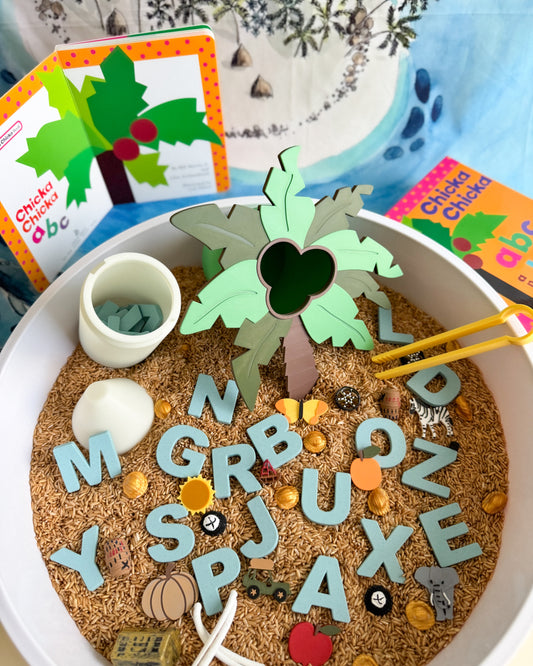 Climb and Feed the ABC Tree – Inspired by Chicka Chicka Boom Boom