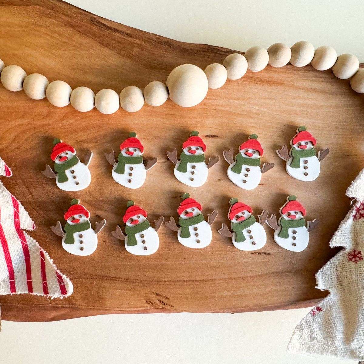 Festive Christmas Math Counters (3D-printed)