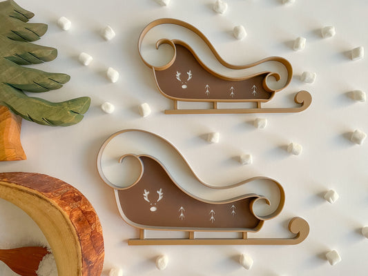 Christmas Sleigh Bio Sensory Tray