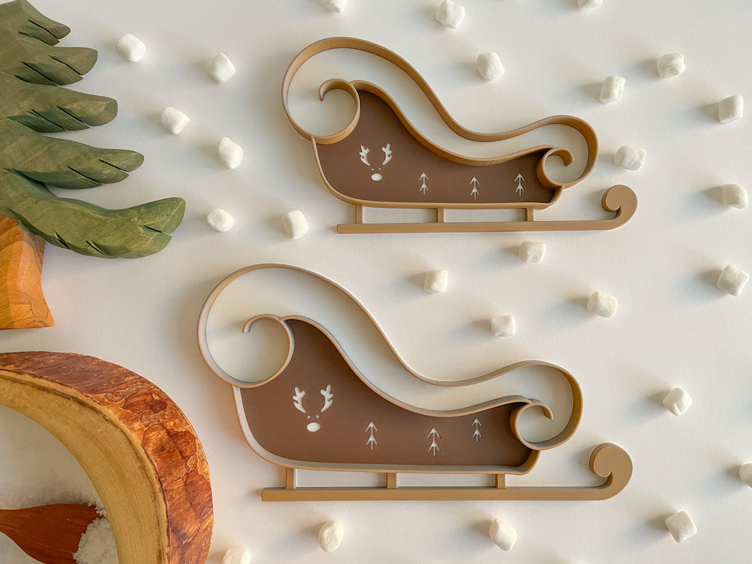 Christmas Sleigh Bio Sensory Tray