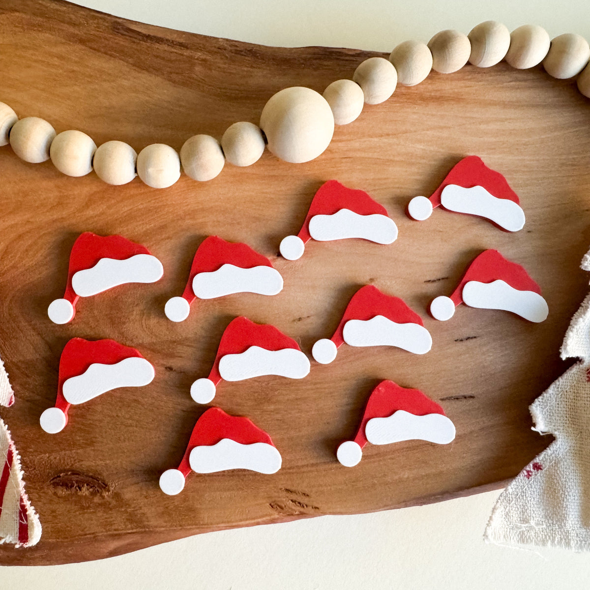 Festive Christmas Math Counters (3D-printed)