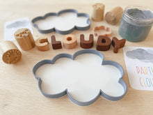 Load image into Gallery viewer, Cloud Bio Tray for Sensory Play
