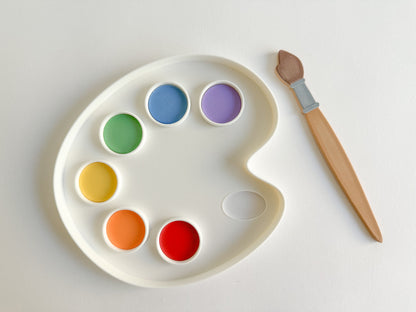 Paint Palette Bio Sensory Play Tray