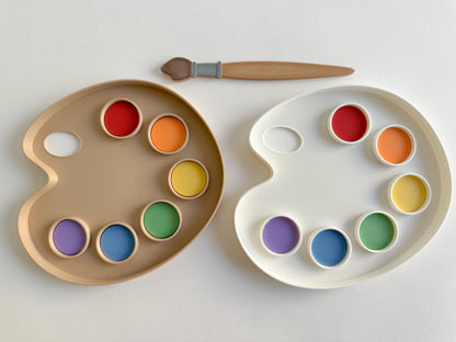 Paint Palette Bio Sensory Play Tray