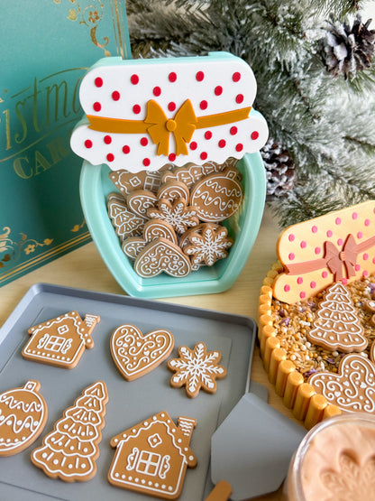 Cookie or Reward Jar with Interchangeable Decoration – Sensory Learning Fun by WooBeWee™