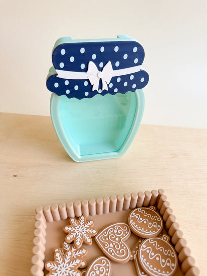 Cookie or Reward Jar with Interchangeable Decoration – Sensory Learning Fun by WooBeWee™