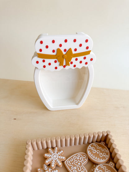 Cookie or Reward Jar with Interchangeable Decoration – Sensory Learning Fun by WooBeWee™