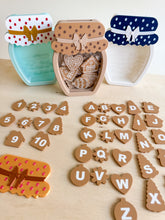 Load image into Gallery viewer, Cookie or Reward Jar with Interchangeable Decoration – Sensory Learning Fun by WooBeWee™

