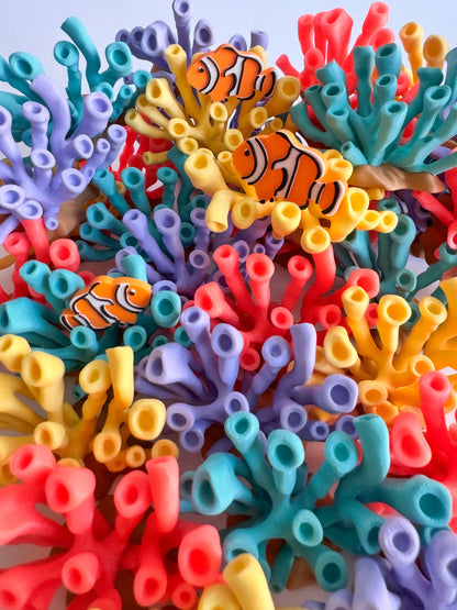 Coral Garden for Sensory Play, 3D-printed by WooBeWee™