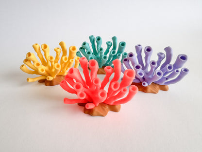 Coral Garden for Sensory Play, 3D-printed by WooBeWee™