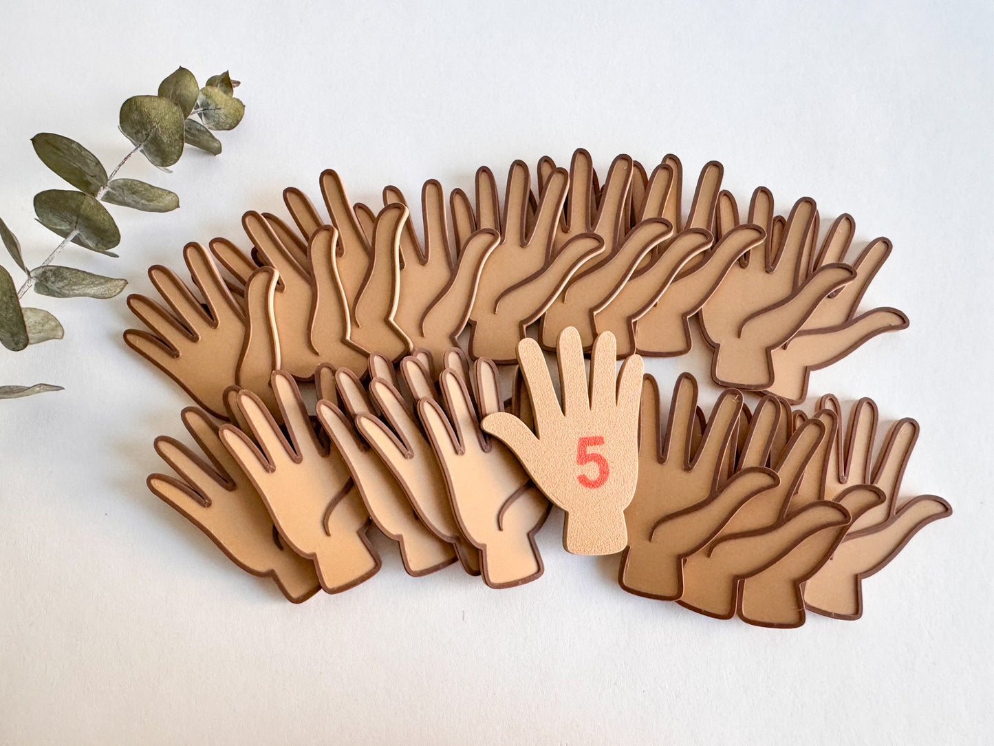 Counting Fingers Collection, Double-sided by WooBeWee