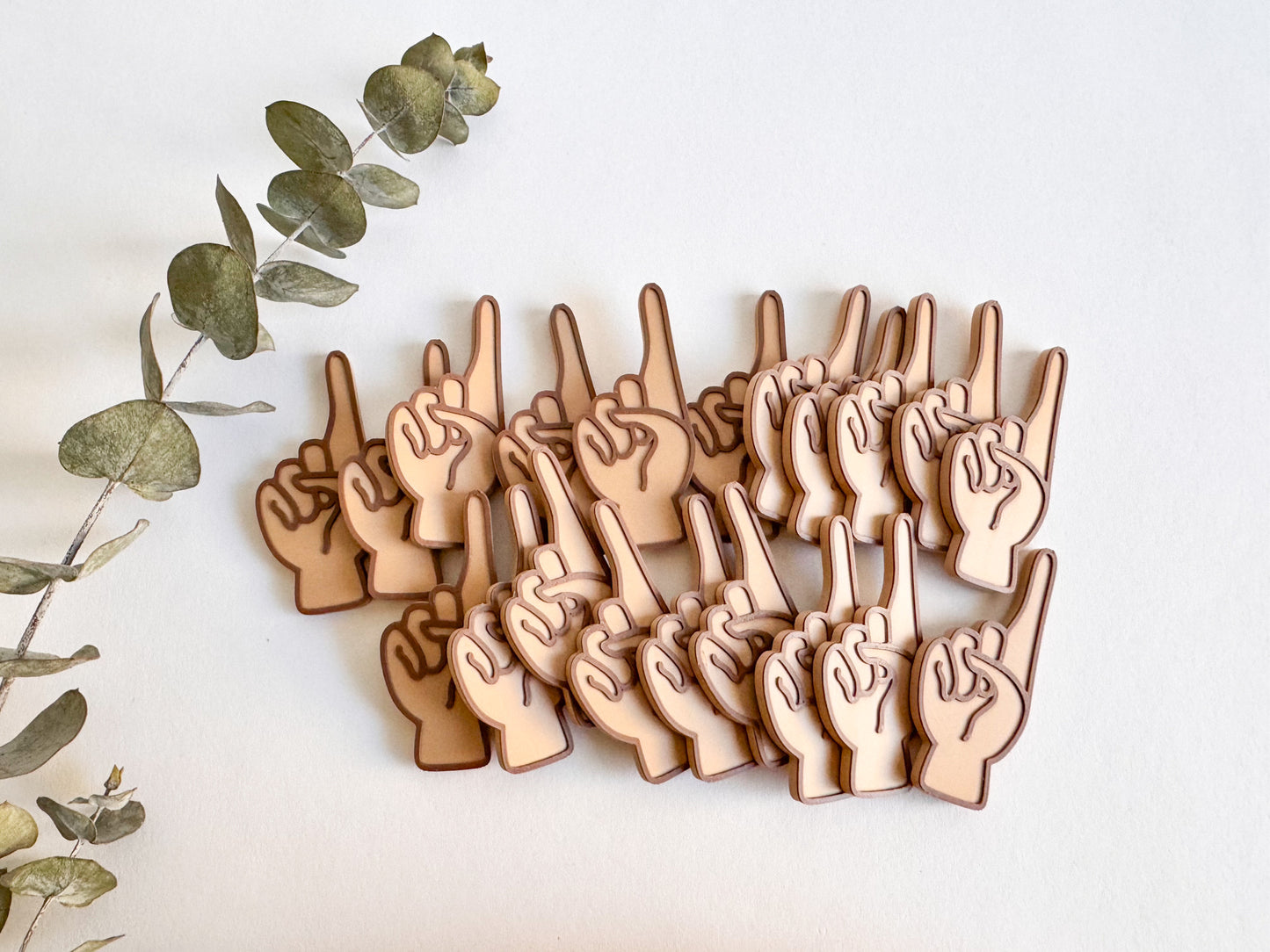 Counting Fingers Collection, Double-sided by WooBeWee