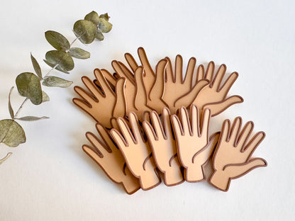 Counting Fingers Collection, Double-sided by WooBeWee