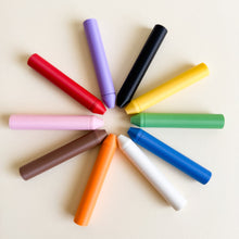 Load image into Gallery viewer, Leaf Crayon Holder + Colorful Crayon Storage Boxes, 3D-printed
