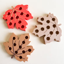 Load image into Gallery viewer, Leaf Crayon Holder + Colorful Crayon Storage Boxes, 3D-printed
