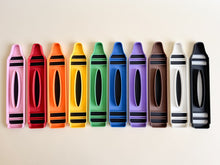 Load image into Gallery viewer, Color Crayon Tray, Loose Parts and Labels for Sensory Play
