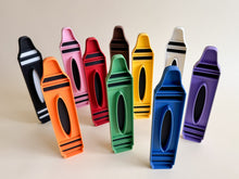 Load image into Gallery viewer, Color Crayon Tray, Loose Parts and Labels for Sensory Play
