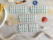 Load image into Gallery viewer, Beach-themed Creative Play Fence set of 5
