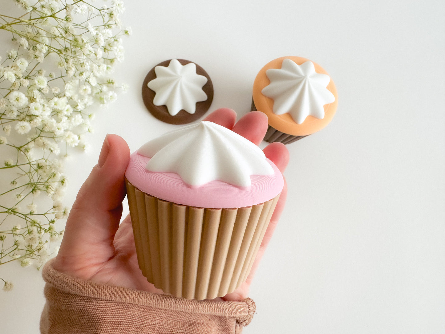 Cupcake Bio Mold and Whipped Cream Top