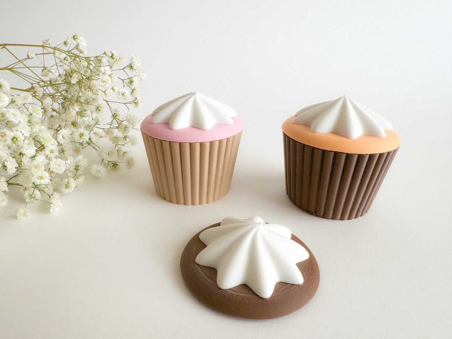 Cupcake Bio Mold and Whipped Cream Top