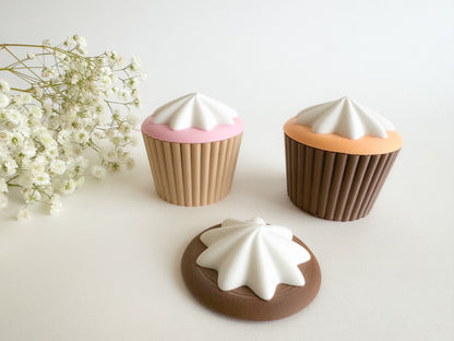 Cupcake Bio Mold and Whipped Cream Top