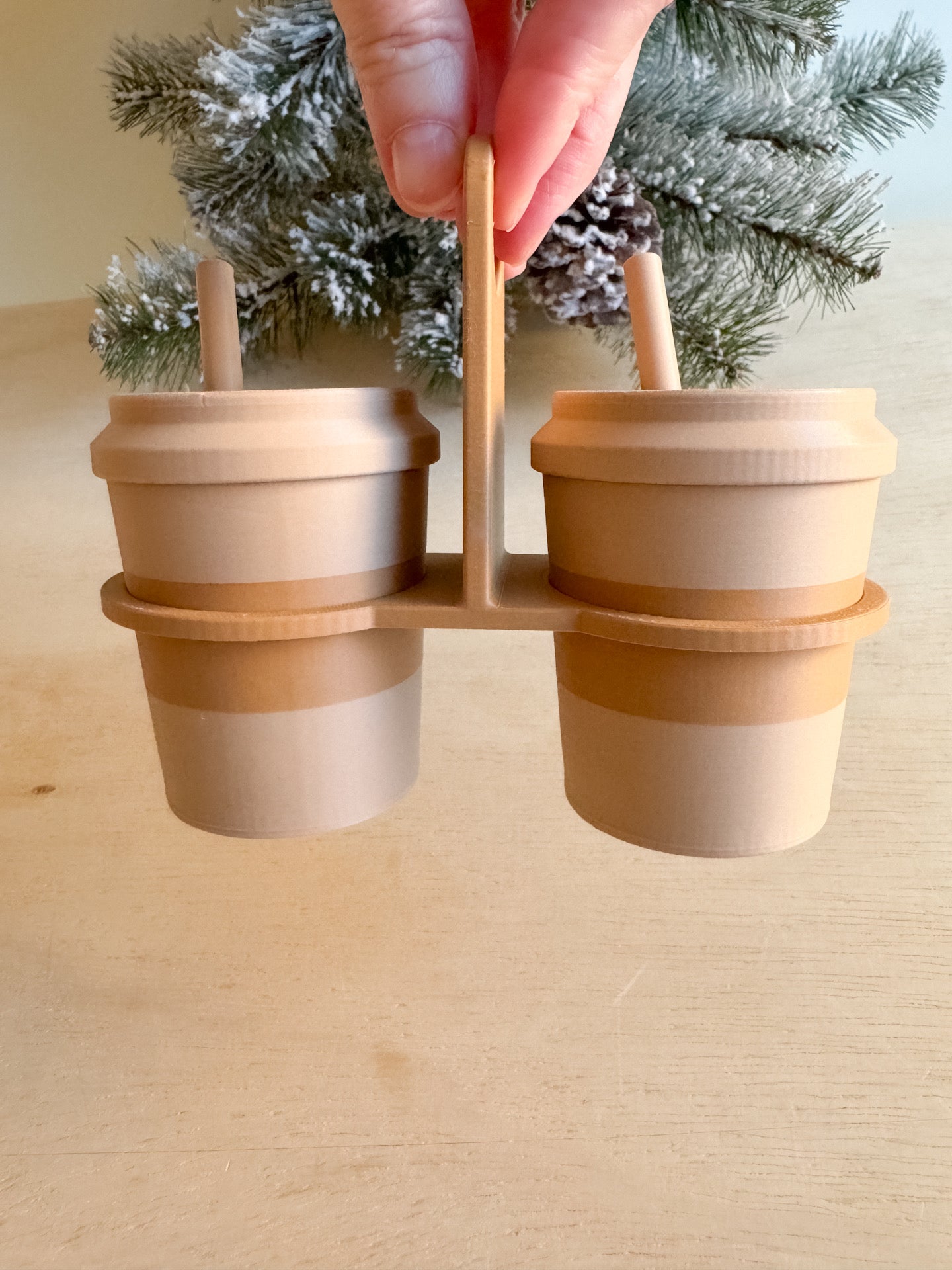 Cuppy & Carry Set — For Little Baristas & Adventurers by WooBeWee™