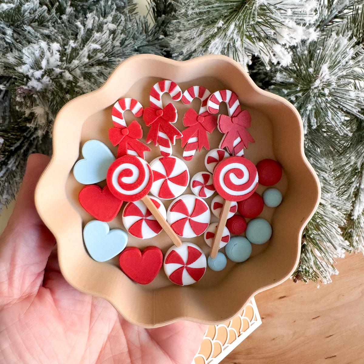 Festive 3D-printed Decorations
