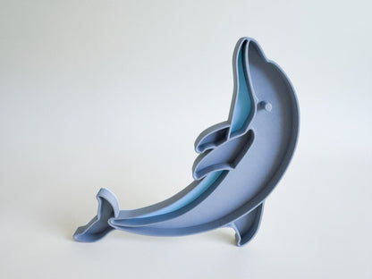 Dolphin Sensory Play Tray for open-ended play