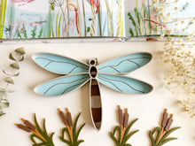 Load image into Gallery viewer, Dragonfly Bio Sensory Play Tray
