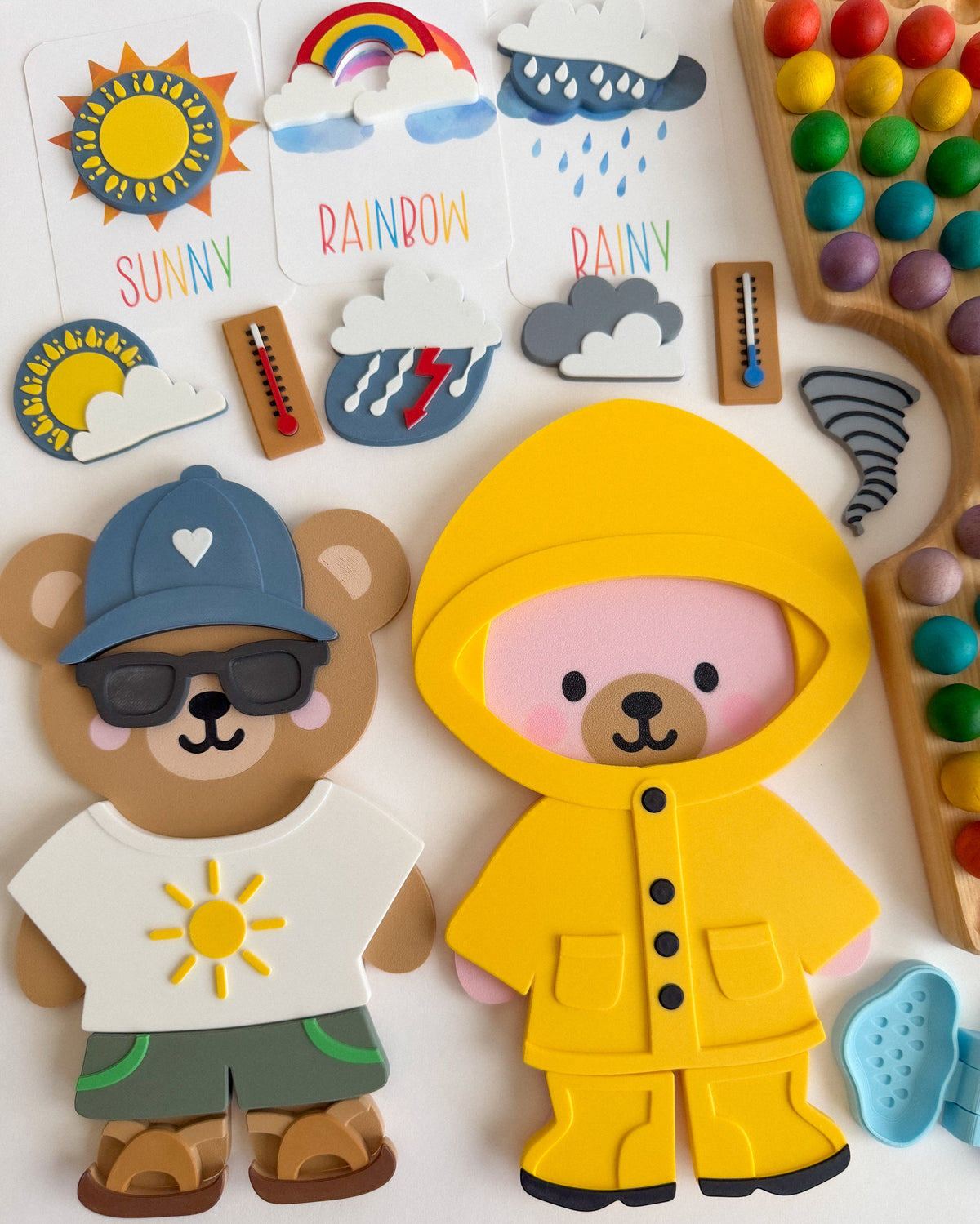 Magnetic Dress Me Up Bear - Ready to 3D Print STL and 3MF Digital Download