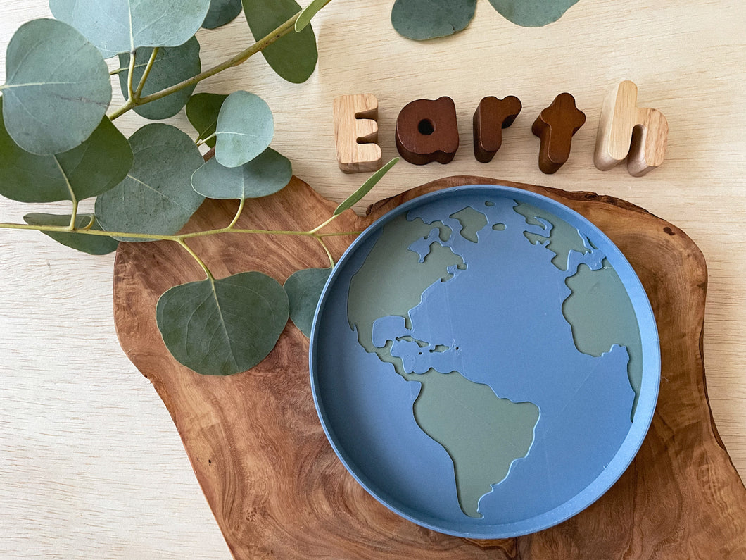 Earth Bio Tray for Sensory Play