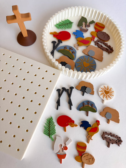 The True Meaning of Easter Story Cards by WooBeWee